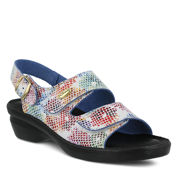 Flexus by Spring Step Delice White Multi Leather Flexus by Spring Step Delice White Multi Leather