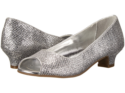 wide silver dress shoes