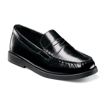 Florsheim Kids Croquet Penny Black