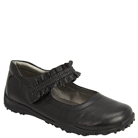 Nina Shoes Runalong Black Pebbled Mary Jane